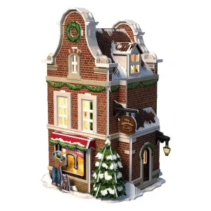 Cubic Fun 3D Puzzle Cheese Shop with LED Lighting 3D pusselspel - Specialerbjudande