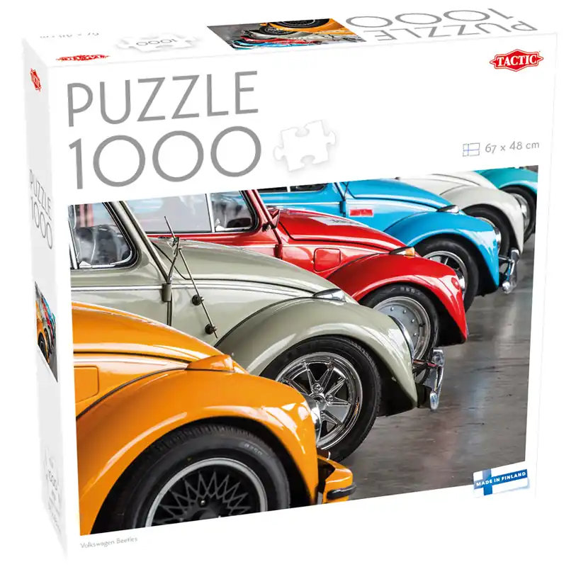 Tactic 1000 pcs puzzle Volkswagen Beetles | Fynd