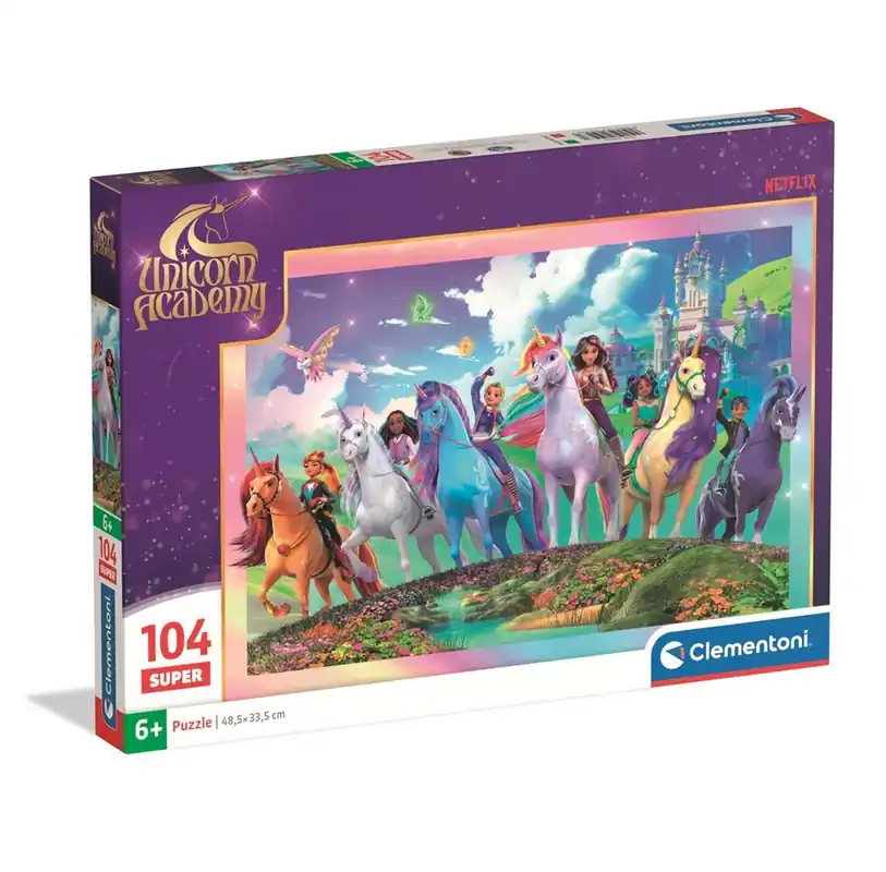 Köp direkt - Clementoni Puzzle Super Unicorn Academy -1- 104 pieces 2D Pussel