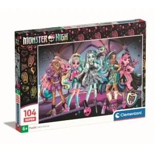 Clementoni Puzzle Monster High 104 pieces 2D Pussel | Enkel beställning