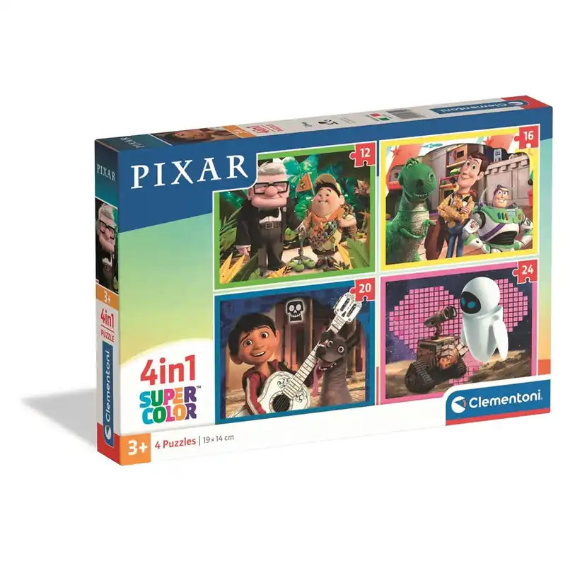 Clementoni Puzzle 4-in-1 Pixar 2026 2D Pussel | Kampanj