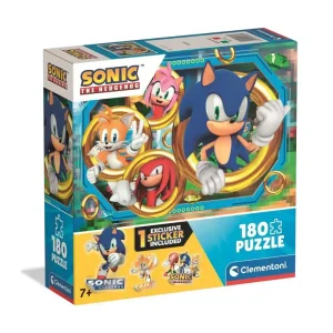 Clementoni Puzzle Square Box - Sonic 180 pieces 2D Pussel | Passa på
