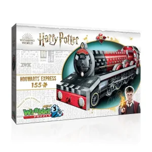 Prissänkt | Wrebbit 3D Harry Potter Hogwarts Express - Mini (155) 3D pusselspel