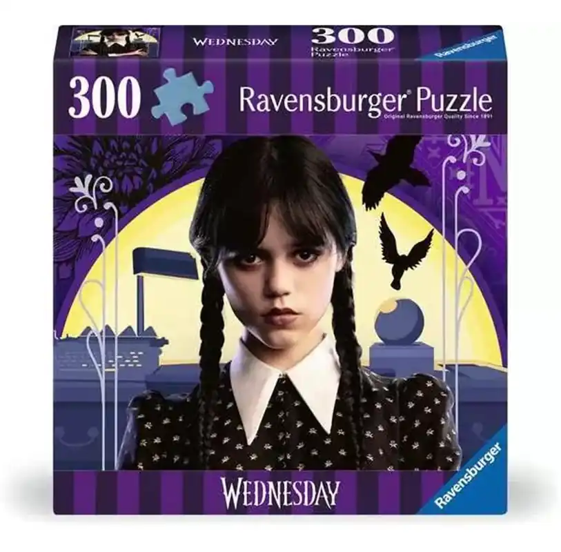 Ravensburger Puzzle Wednesday No Hug Zone 300p - Rekommenderas
