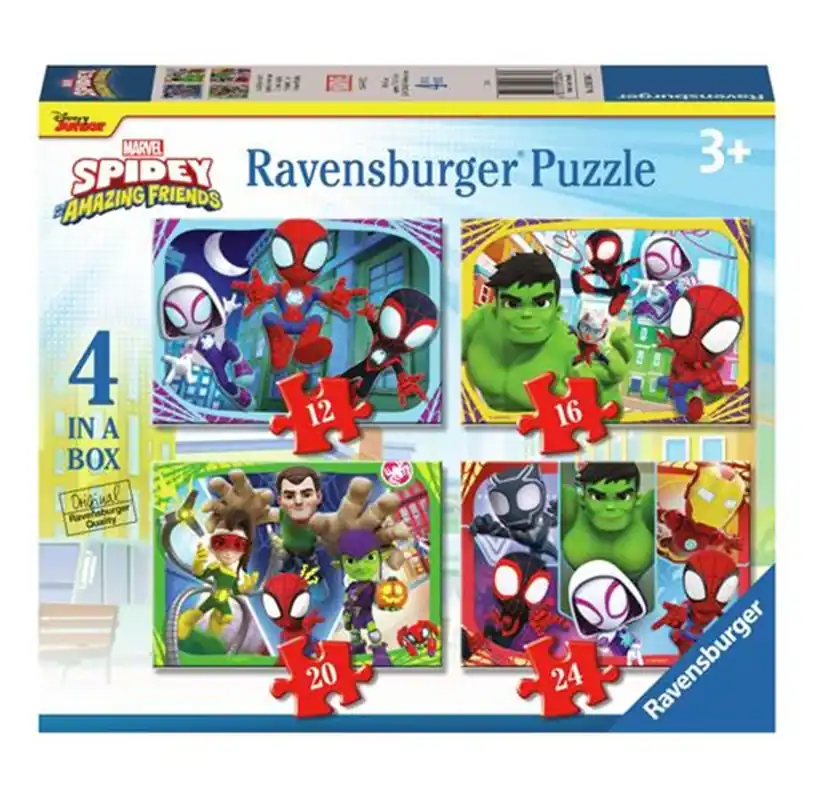 Kundfavorit | Ravensburger Jigsaw puzzle Spidey and His Amazing Friends 2x24