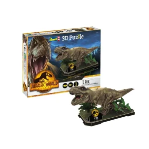Endast denna vecka - Revell Jurassic World Dominion - T-Rex 3D pusselspel