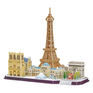 Cubic Fun 3D Puzzle City Line Paris 3D pusselspel - Finns i lager