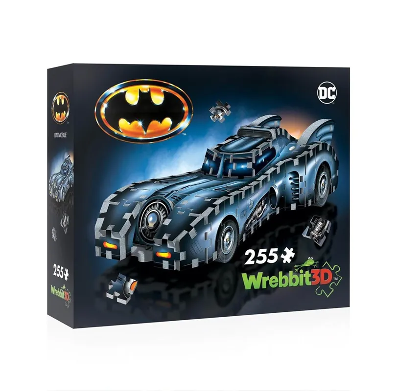 Rekommenderas | Wrebbit 3D Batman Batmobile (255) 3D pusselspel