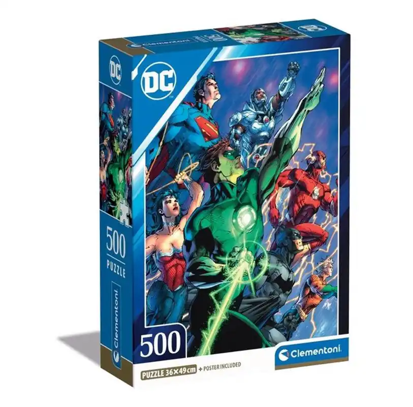 Försäljningssuccé | Clementoni DC Comics Justice League Super Heroes (500)