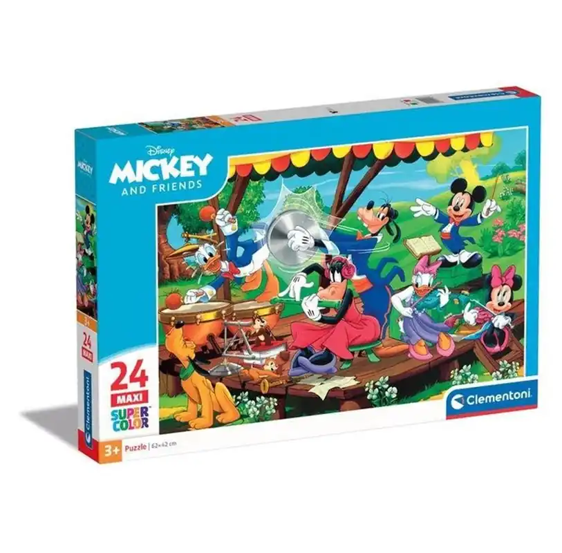 Clementoni Puzzle Maxi Mickey and Friends 24 pieces Maxi 2D Pussel - Lägg i varukorg