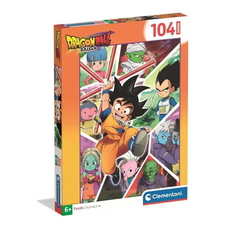 Enkel beställning | Clementoni Puzzle Super Dragon Ball Daima -3- 104 pieces 2D Pussel