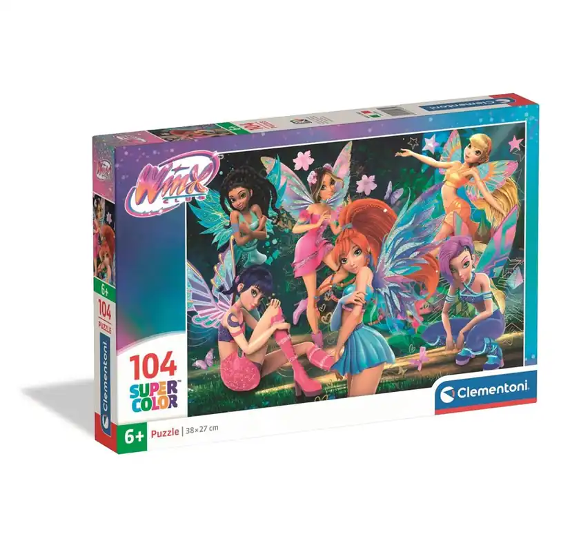 Clementoni Puzzle Winx 2025 104 pieces 2D Pussel - Snabb frakt