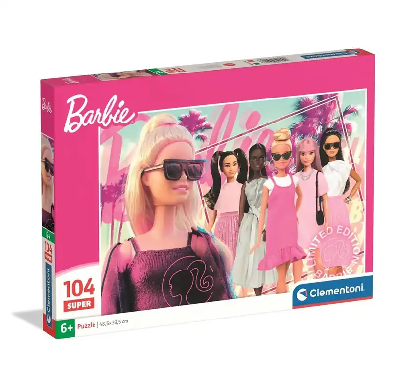 Clementoni Puzzle Super Barbie 2026 104 pieces 2D Pussel - Deal