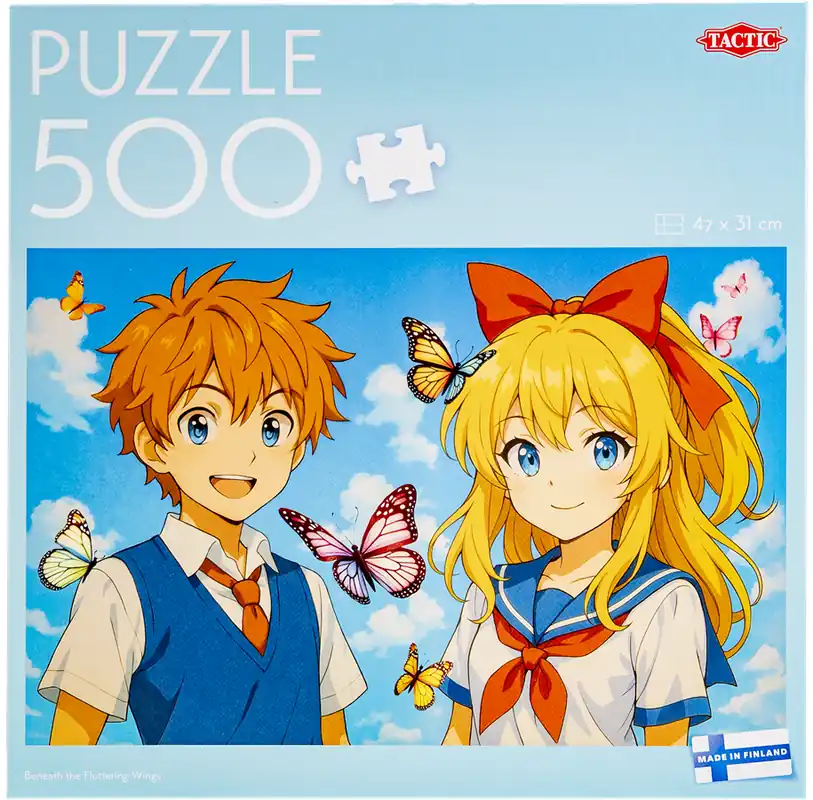 Kanonerbjudande | Tactic 500 pcs puzzle Beneath the Fluttering Wings