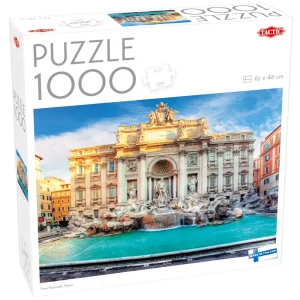 Enkel retur - Tactic Around the World Trevi Fountain Rome - 1000 pcs
