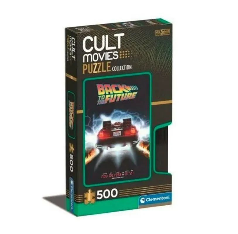 Clementoni 500 pcs High Quality Collection Cult Movies Back to The Future - Handla säkert