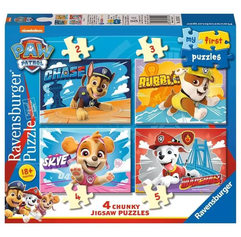 Ravensburger Paw Patrol My First Puzzles | Prissänkt
