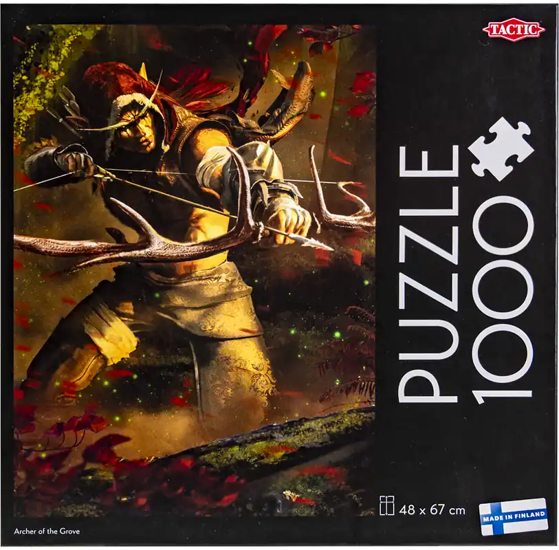 Tactic 1000 pcs puzzle Archer of the Grove - Precis lanserat