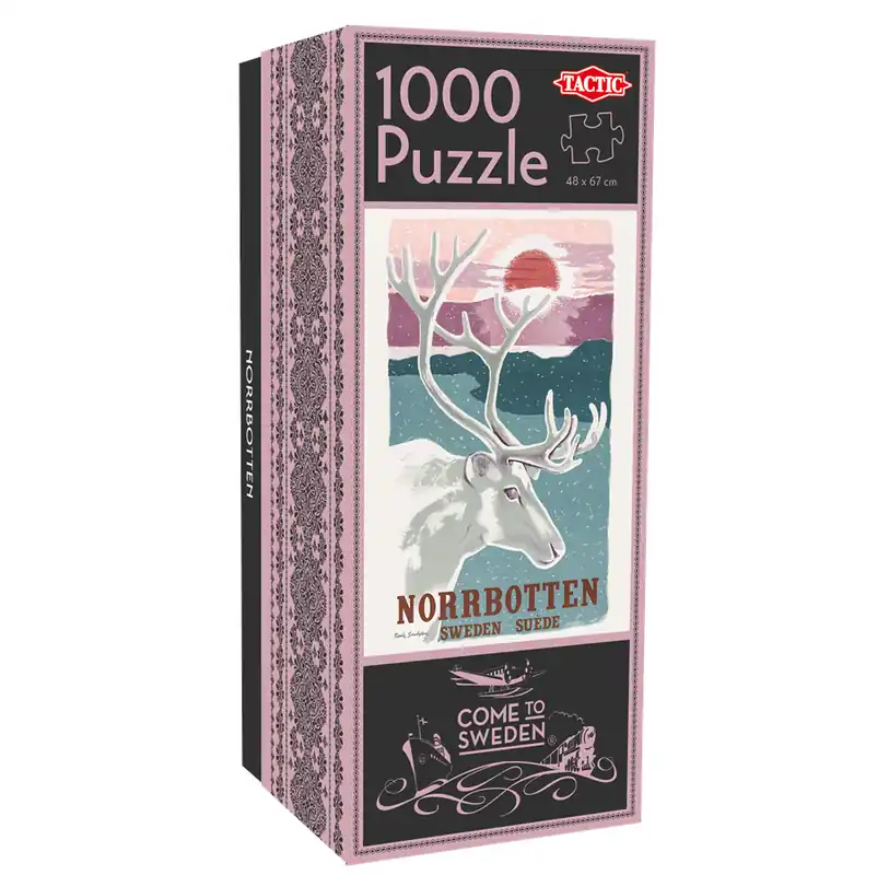 Topprodukt | Tactic 1000 pcs Come to Sweden Norrbotten