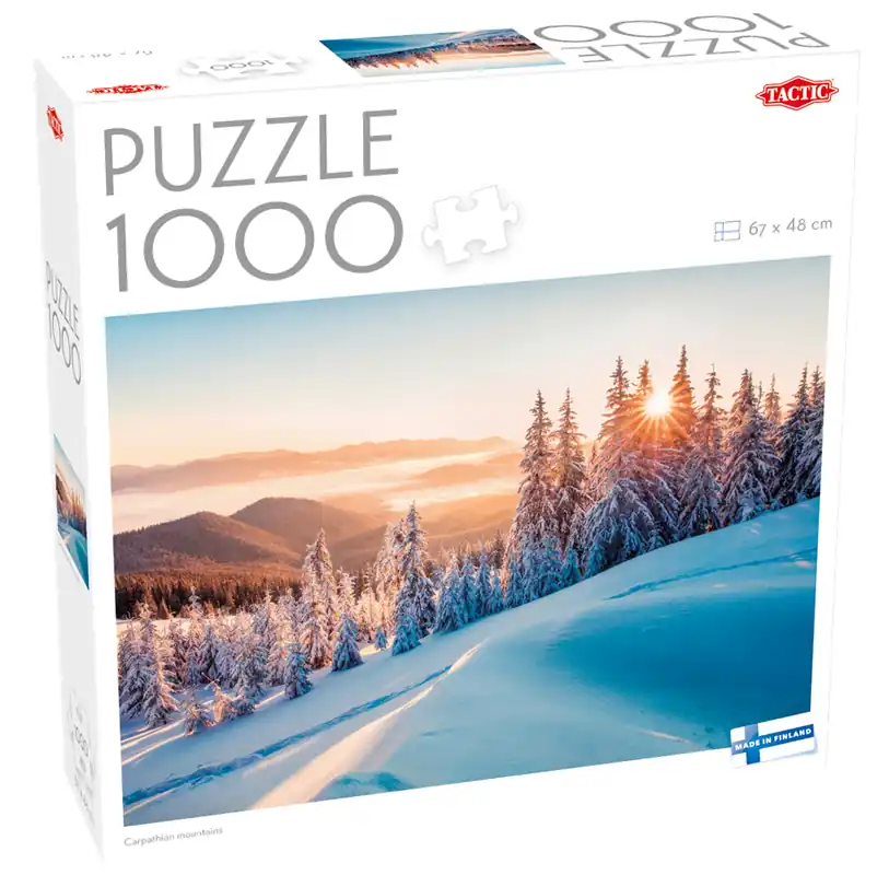 Bästa pris | Tactic 1000 pcs puzzle Carpathian mountains