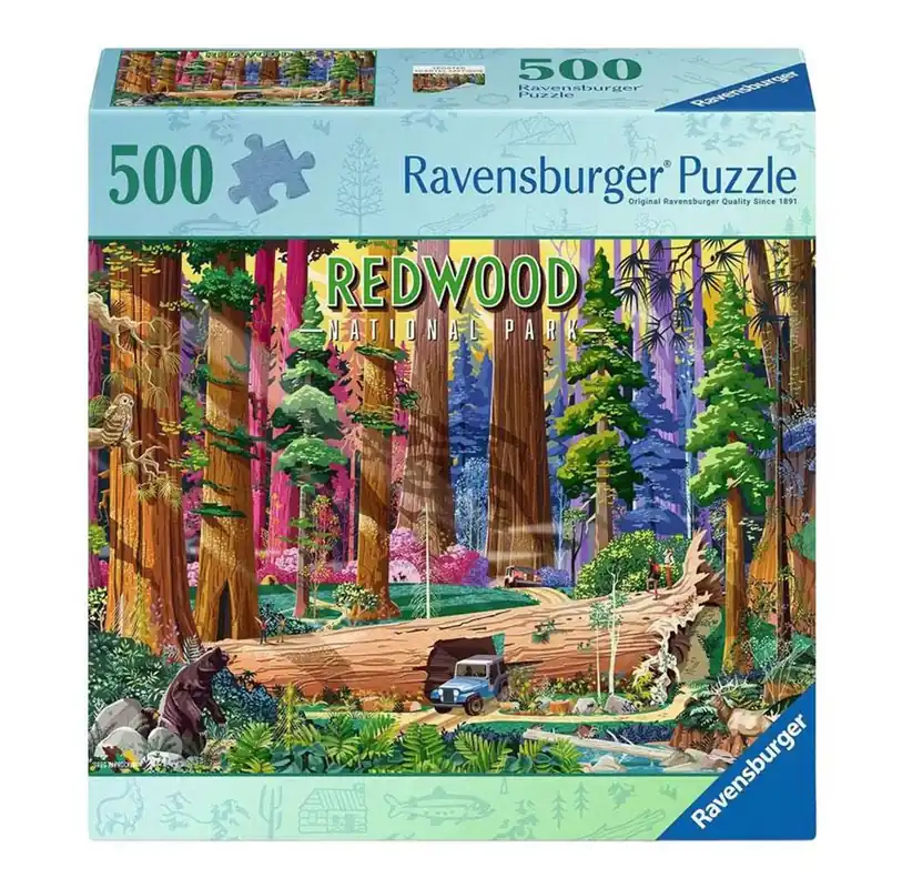Passa på nu | Ravensburger Legpuzzel Redwood National Park - 500st. 2D Pussel
