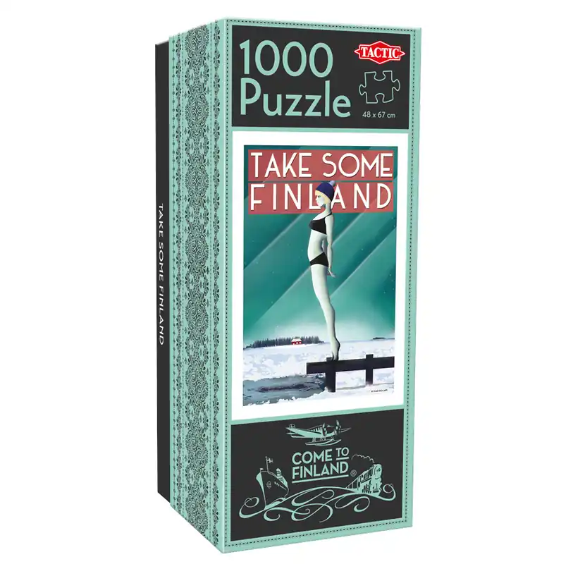 Toppkvalitet | Tactic Come to Finland Take some Finland 1000 pcs puzzle
