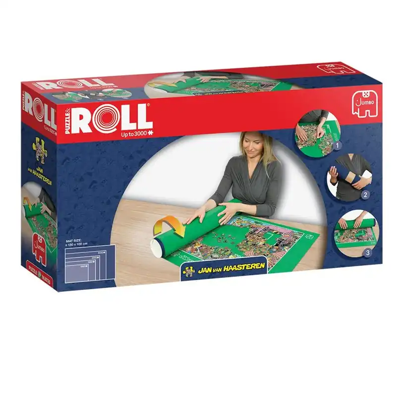 Topprodukt - Jumbo Jan van Haasteren Puzzle Mat and Roll up to 3000 pieces Tillbehör