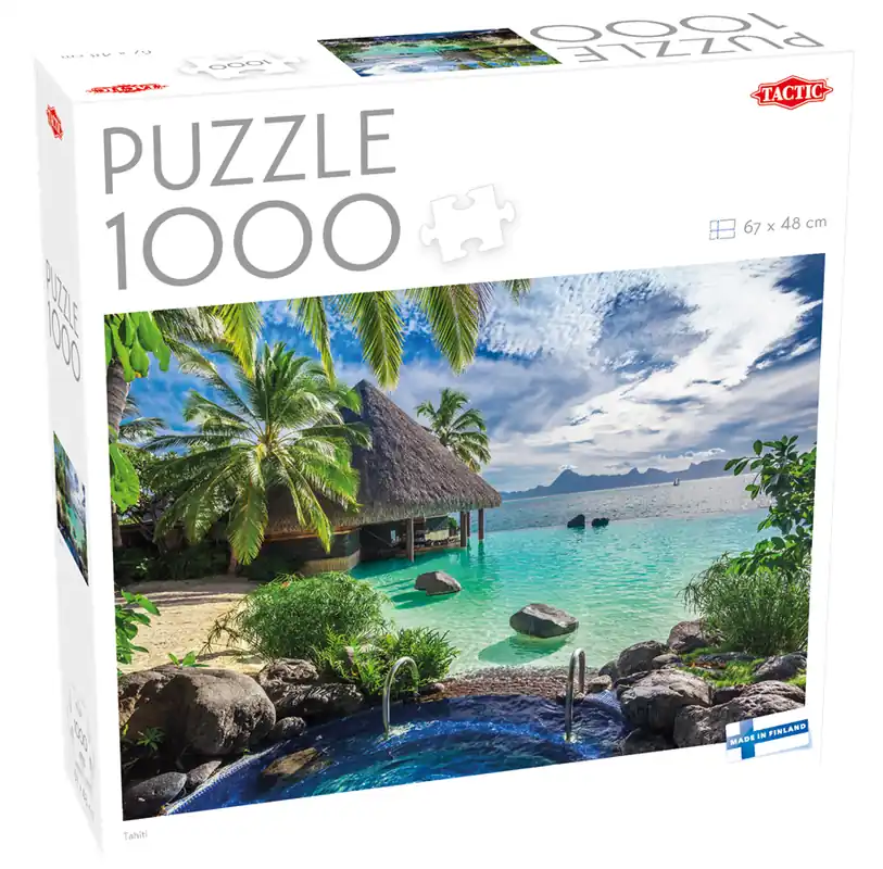 Beställ nu - Tactic 1000 pcs puzzle Tahiti