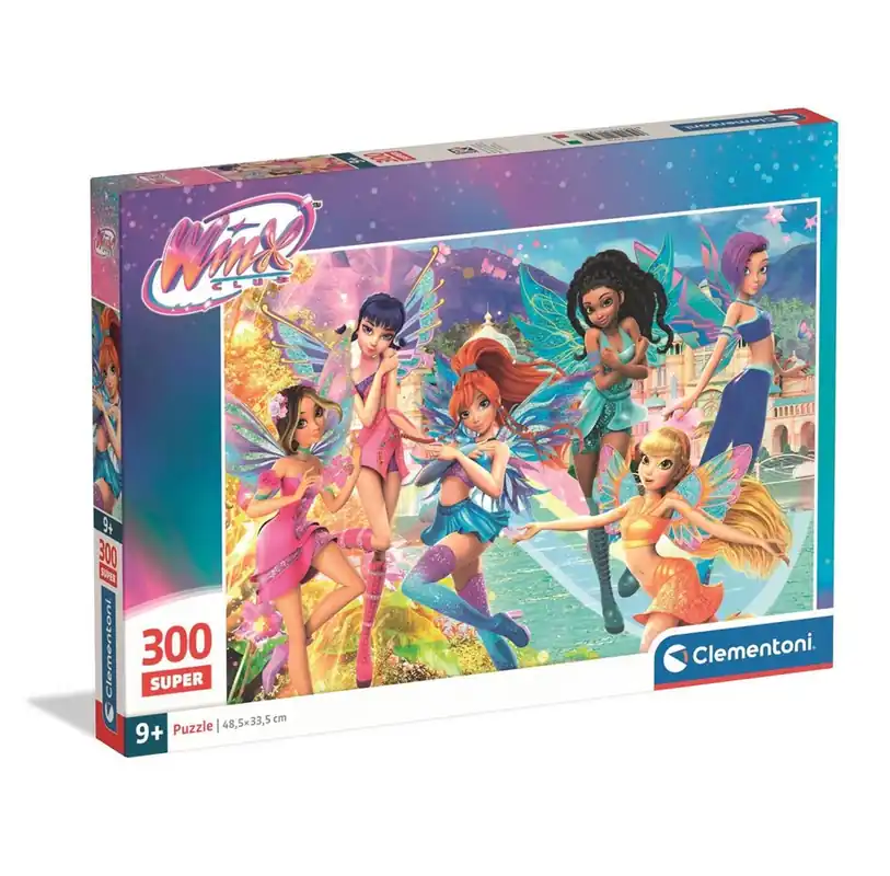 Clementoni Puzzle Super Winx 300 pieces 2D Pussel | Tillverkarpris