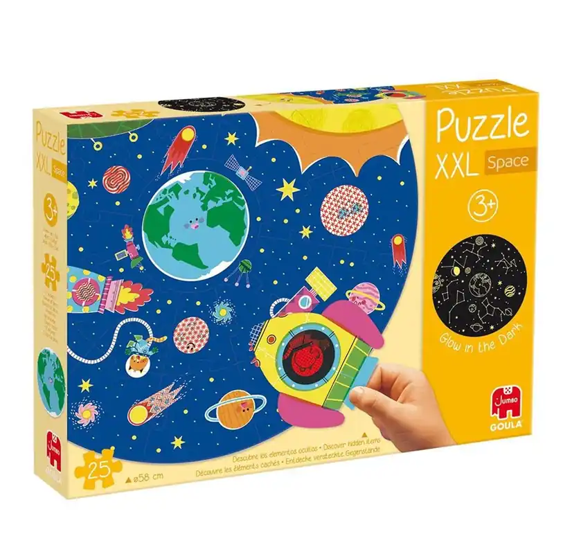 Finns tillgänglig | Jumbo Goula Puzzle XXL Space - 27 pcs. 2D Pussel