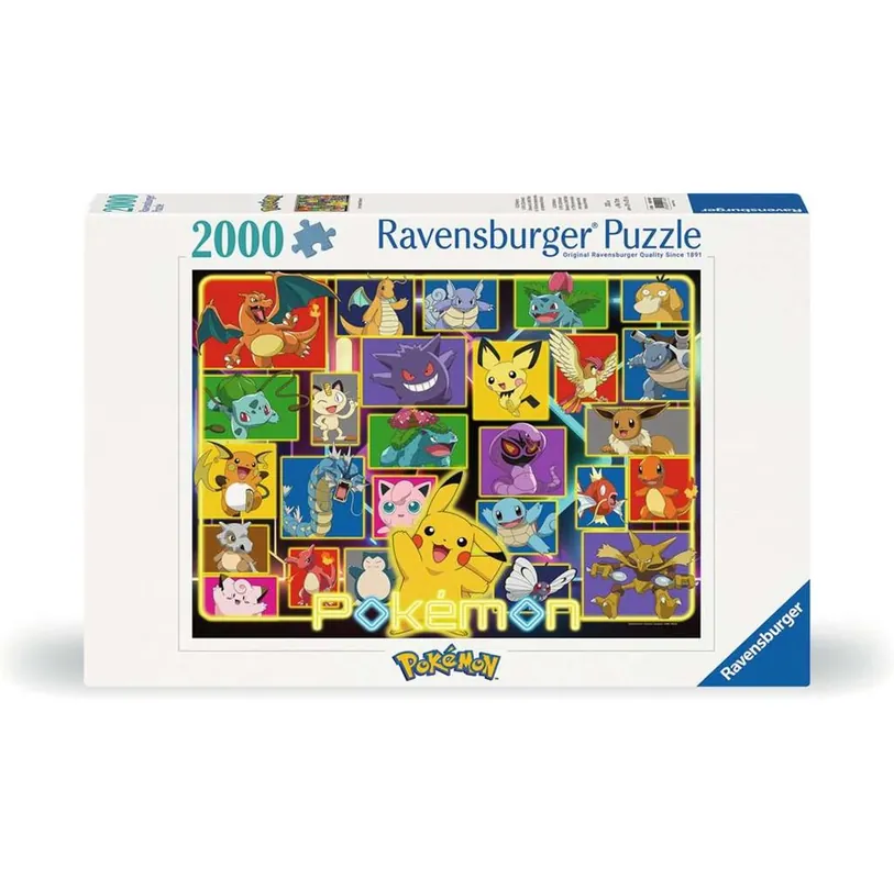 Kundfavorit - Ravensburger Illuminated Pokémon 2000p