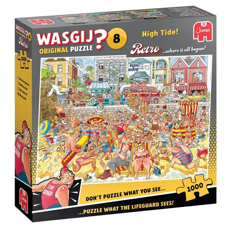 Extra rabatt | Wasgij Retro Original 8 High Tide! (1000)