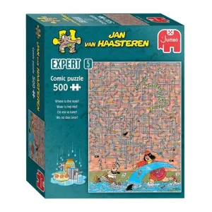 Jan van Haasteren Jigsaw Puzzle Expert 05 Where is the leak? 500pcs. 2D Pussel - Sänkt pris