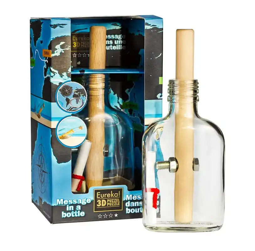 Fynd - Eureka Brain puzzle Message in a Bottle