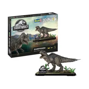 Revell 3D Puzzle Construction Kit Jurassic World - Giganotosaurus - 60dlg. 3D pusselspel | Premiumkvalitet