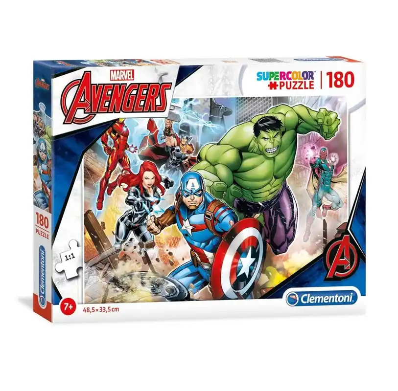 Nytt i webbutiken | Clementoni Puzzle The Avengers 180st.