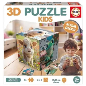 Educa 3D Puzzle Kids Baby Animals 3D pusselspel - Nytt lägre pris
