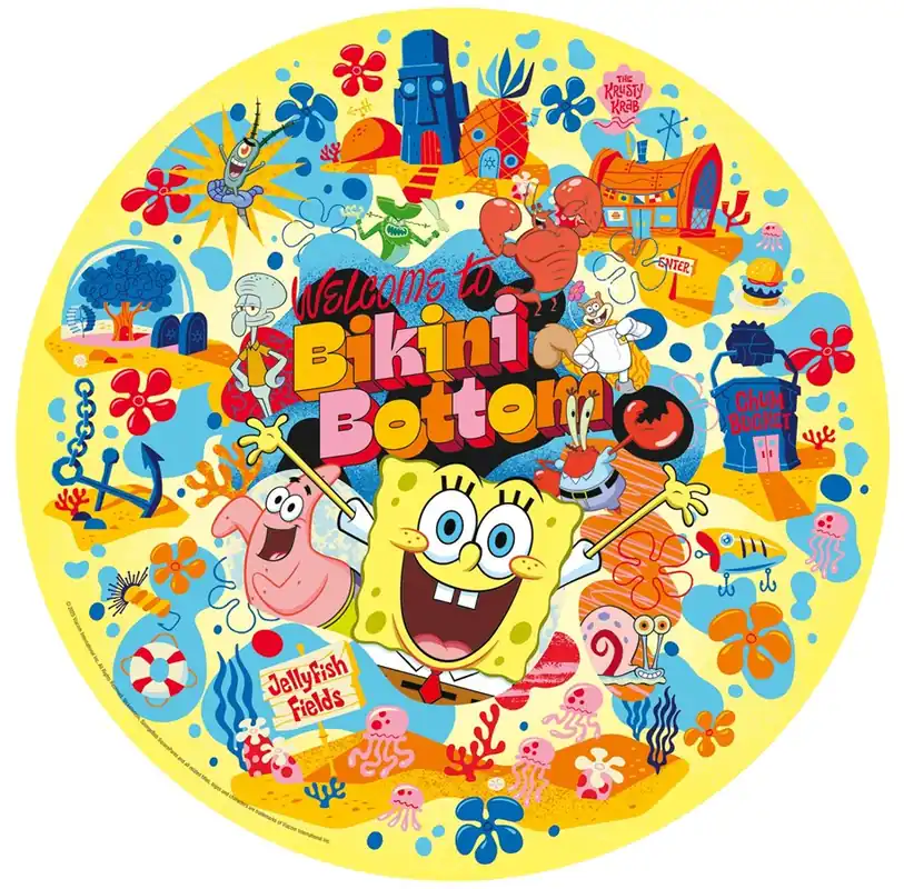 Rea - Ravensburger Spongebob Squarepants Circular, 500pc