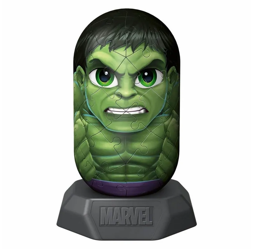 Beställ nu | Ravensburger 3D Puzzle Hylkies Marvel Hulk 54pcs. 3D pusselspel