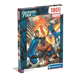 Clementoni Puzzle Super Fantastic 4 2025 180 pieces 2D Pussel | Handla säkert