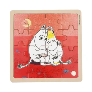 Få kvar i lager | MOOMIN - Framed Wooden Puzzle - Carring