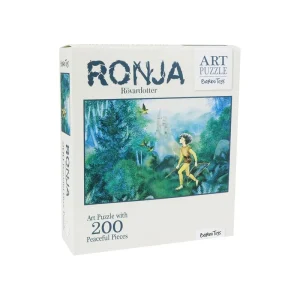 Astrid Lindgren Ronja Røverdatter - Art Puzzle - 200pcs - Ronja - Passa på nu