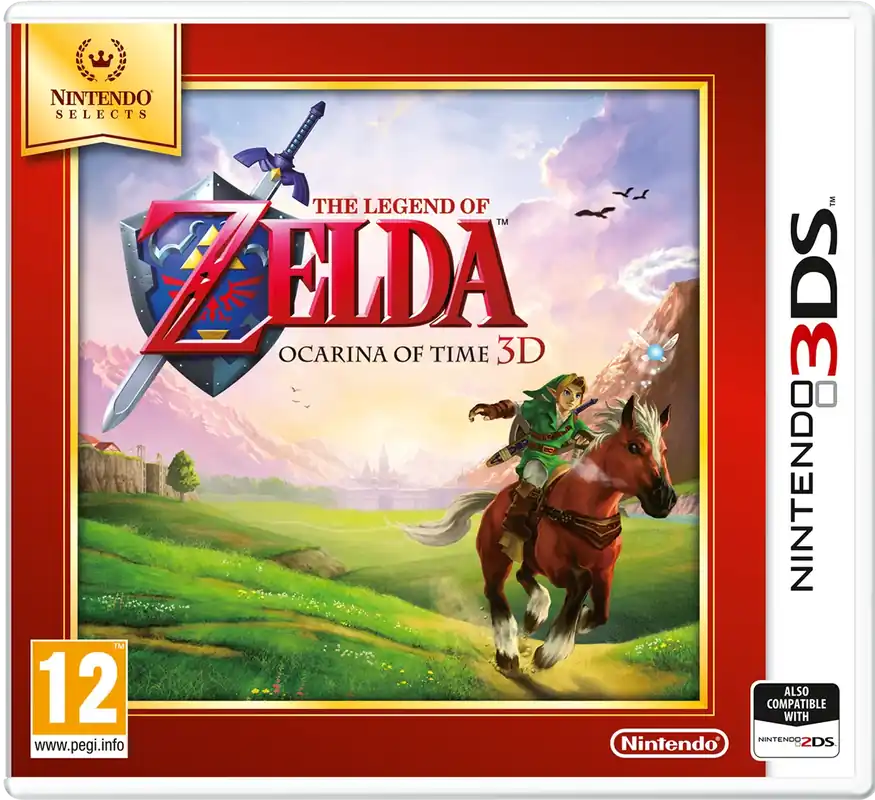 The Legend of Zelda Ocarina of Time 3D (Selects) - Nintendo 3DS - Finns tillgänglig