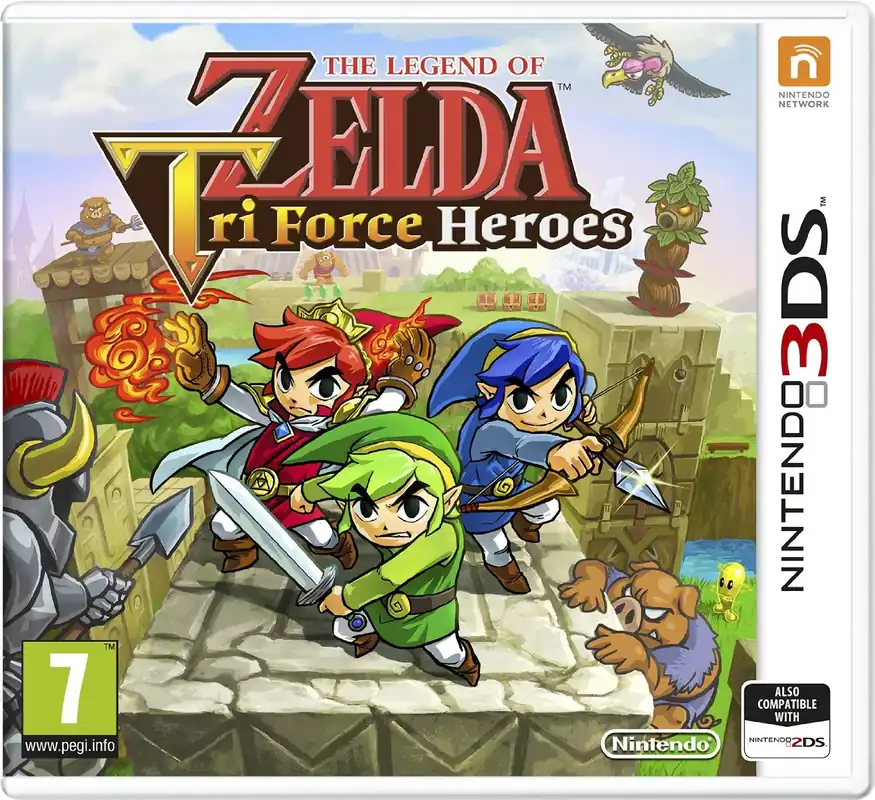 Topprodukt - The Legend of Zelda Tri Force Heroes - Nintendo 3DS