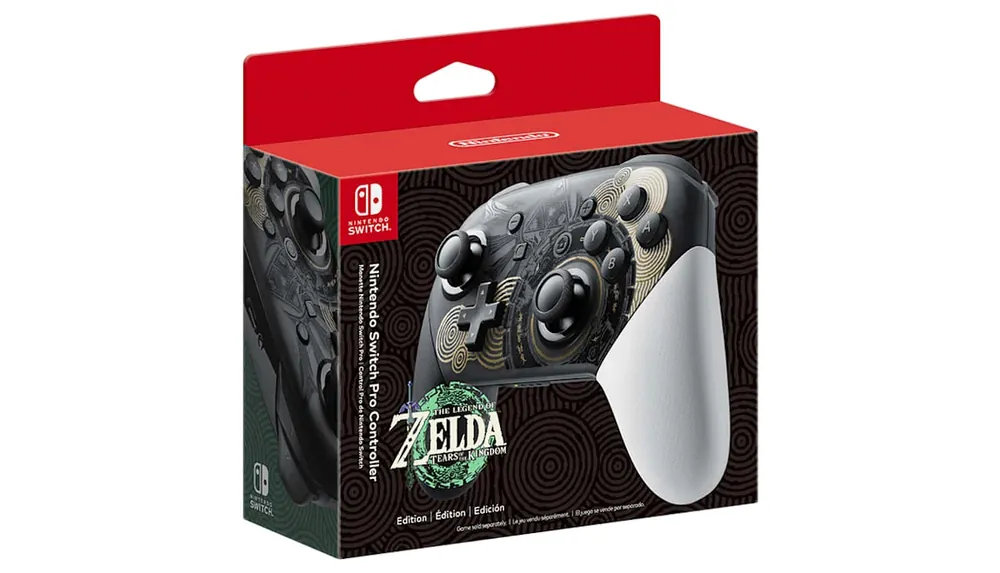 Finns i lager - Nintendo Switch Pro Controller - Legend of Zelda Tears of the Kingdom Edition