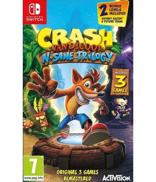 Crash Bandicoot - N‘Sane Trilogy Remastered - Nintendo Switch | Handla säkert