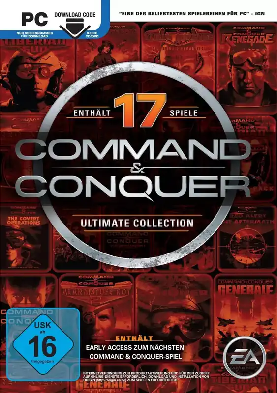 Rekommenderas - Command & Conquer The Ultimate Collection (DE) (Code In Box) - PC