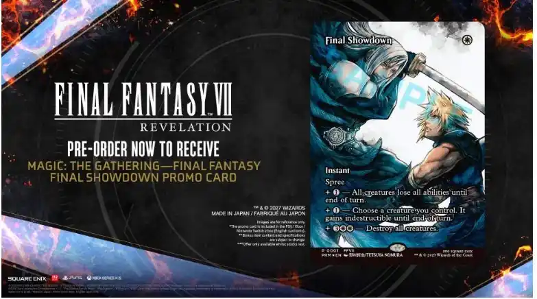 Favorit hos kunderna - Final Fantasy VII Revelation (Deluxe Edition) (includes Exclusive Magic The Gathering - Final Fantasy Promo Card) - Xbox Series X
