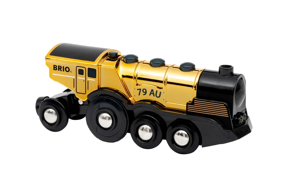 BRIO - Mäktigt guld-Action-lok (33630) | Specialerbjudande