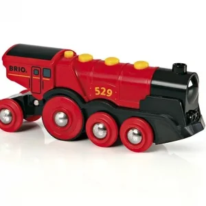 Handla online | BRIO - Rött batteridrivet action-lok (33592)